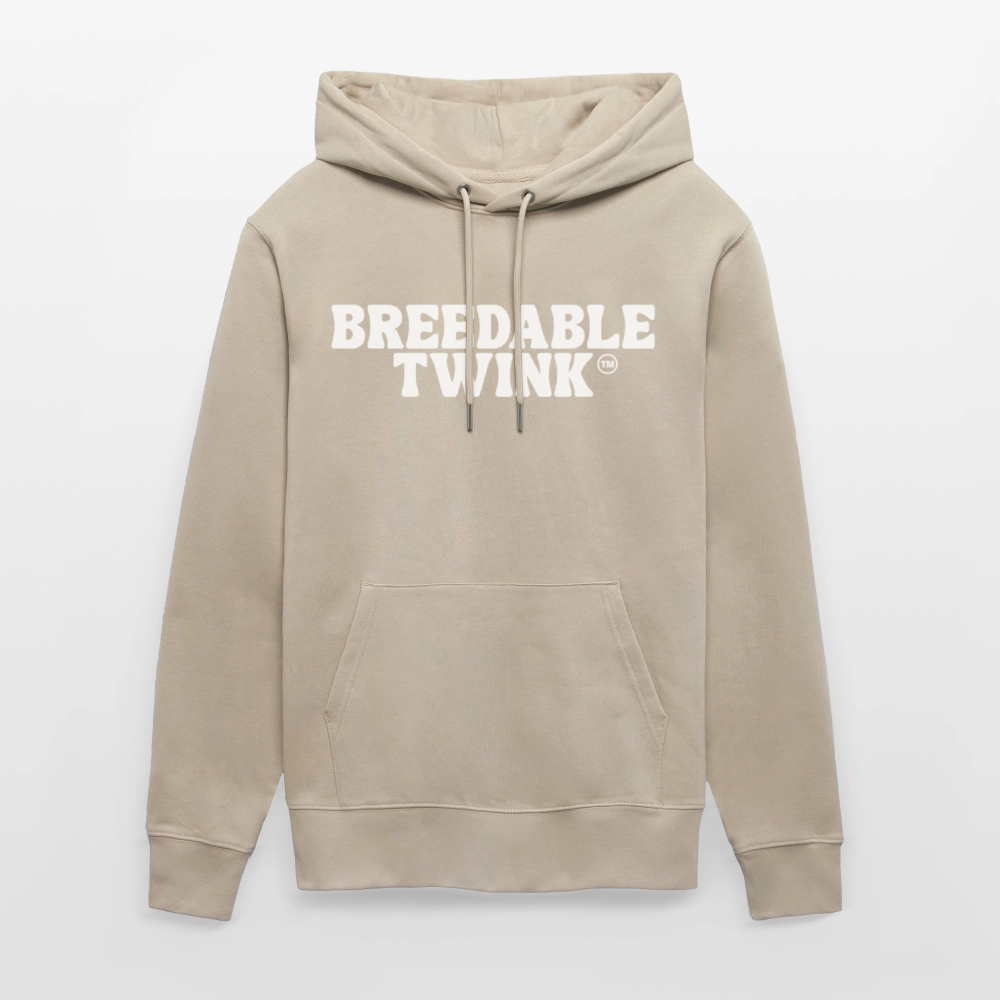 Breedable Twink™ | Kink Fetish Pride Bio-Hoodie Unisex - Beige