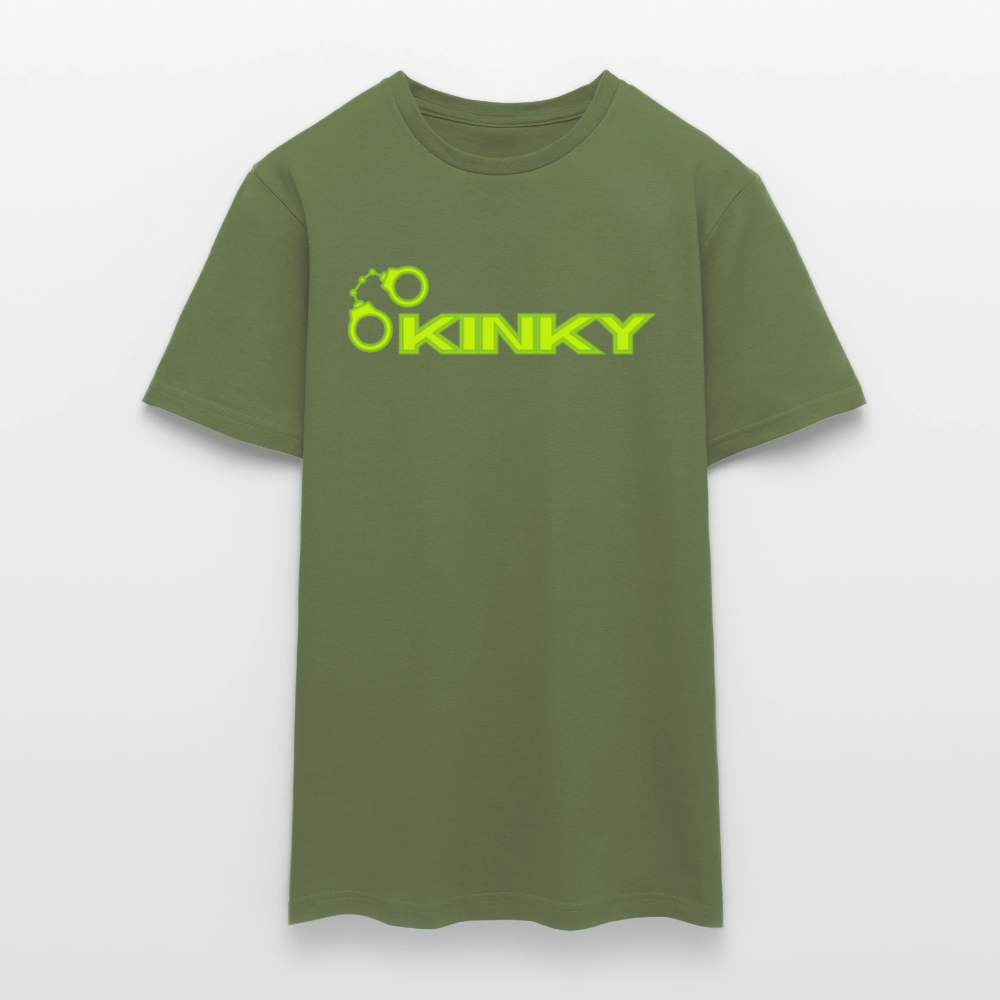 KINKY | Kink Fetish Pride T-Shirt - Militärgrün