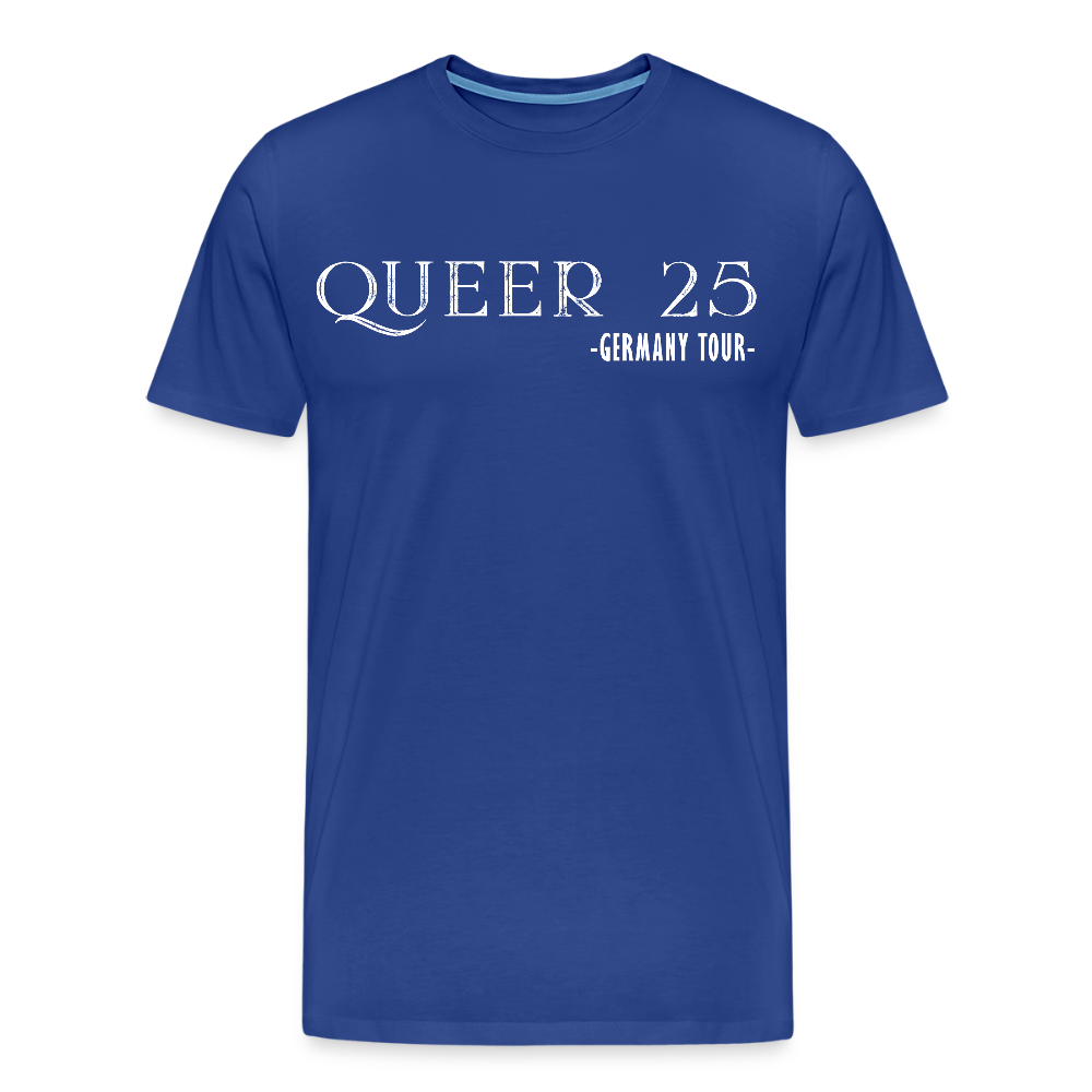 QUEER 2025 Germany CSD Tour Premium T-Shirt - Königsblau