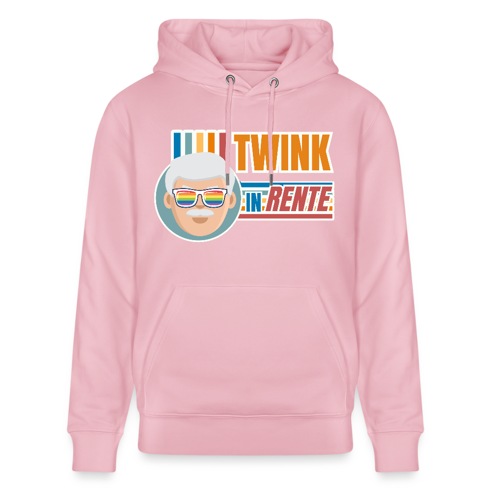 Twink in Rente! | Pride Bio-Hoodie Unisex - Hellrosa