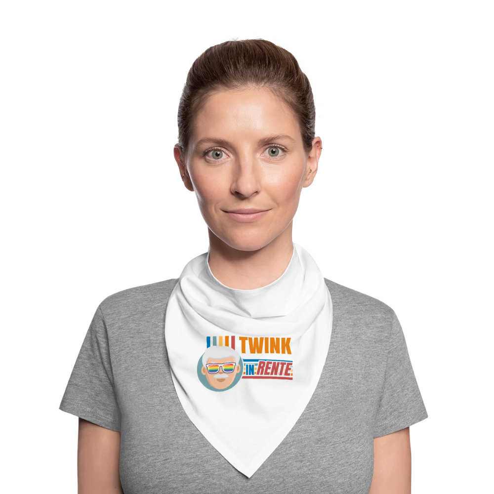 Twink in Rente! | Pride Bandana - Weiß