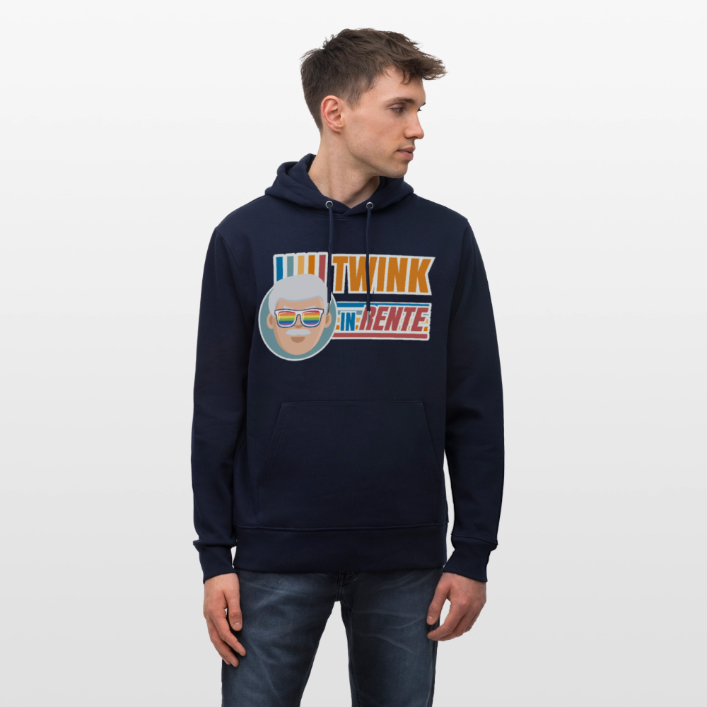 Twink in Rente! | Pride Bio-Hoodie Unisex - Navy