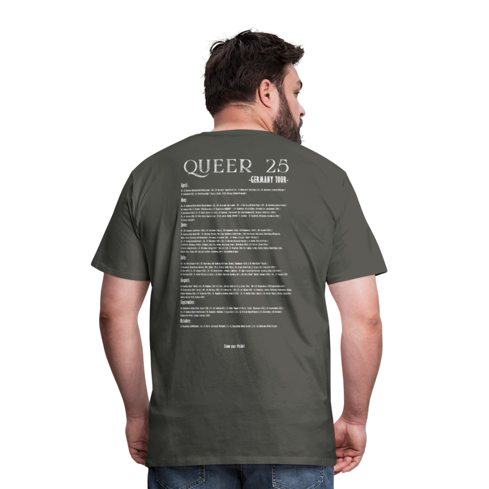 Pride T-Shirt QUEER | Germany Tour 2025 - Asphalt