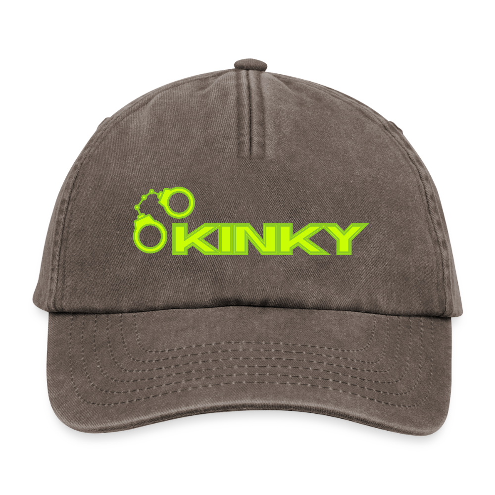 KINKY | Kink Fetish Pride Vintage Cap - Vintage Braun