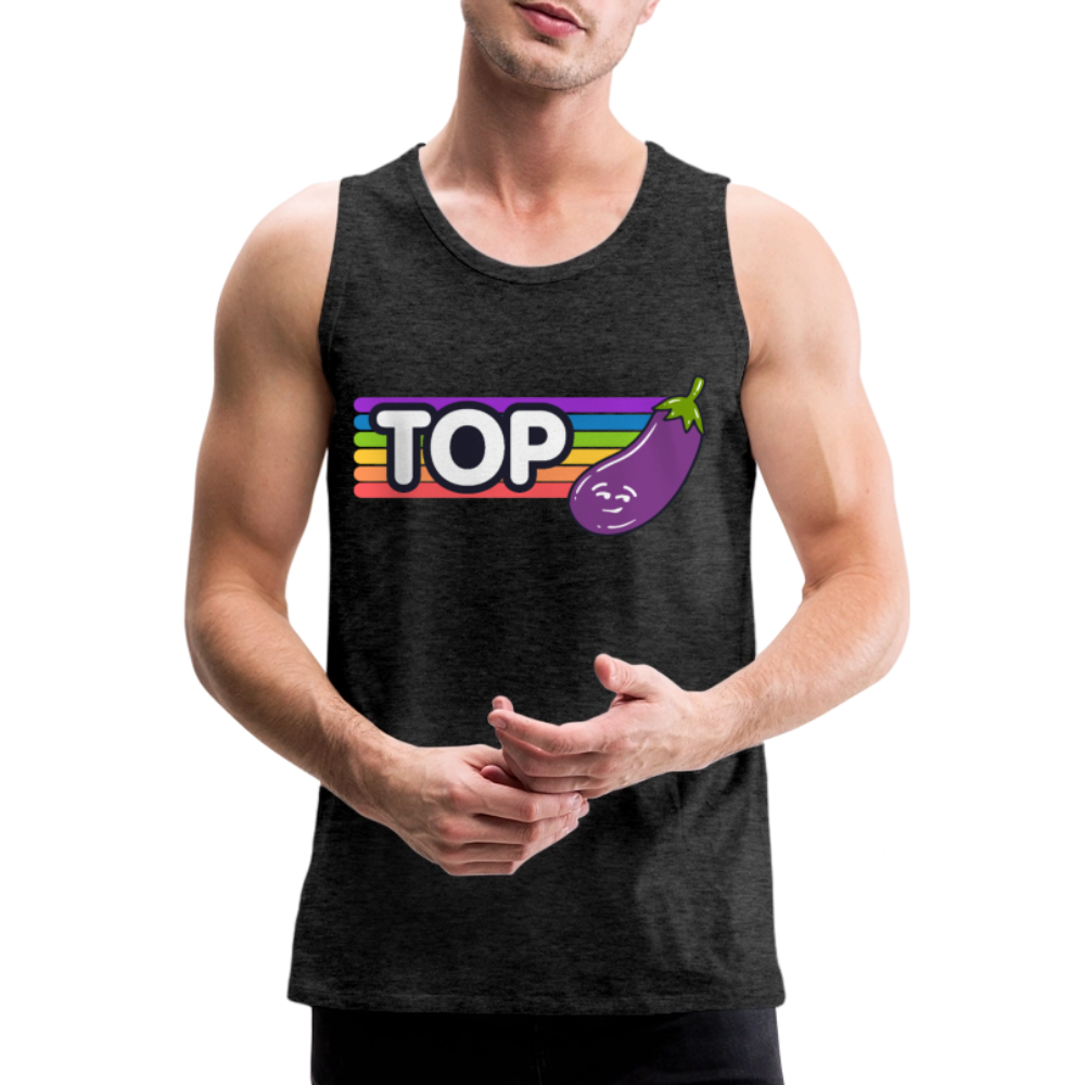 Top Gay | Pride Premium Tank Top - Anthrazit