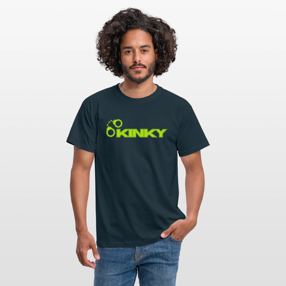 KINKY | Kink Fetish Pride T-Shirt - Navy