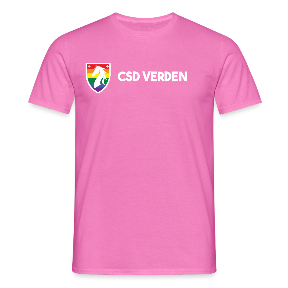 CSD Verden Premium Pride T-Shirt Doppelseitig - Pink