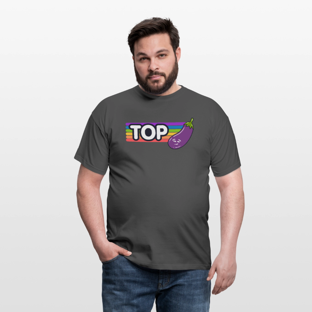 Top Gay | Pride T-Shirt - Anthrazit