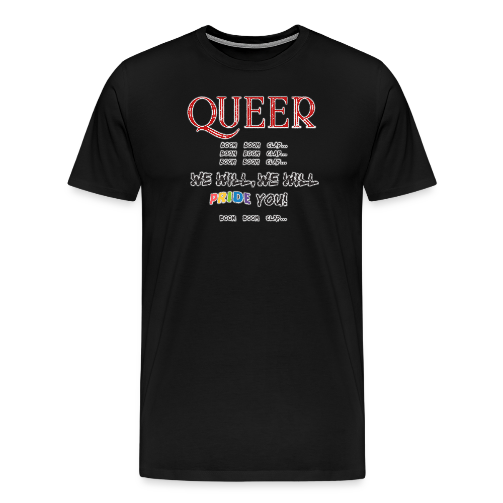 Pride T-Shirt QUEER | Germany Tour 2025 - Schwarz