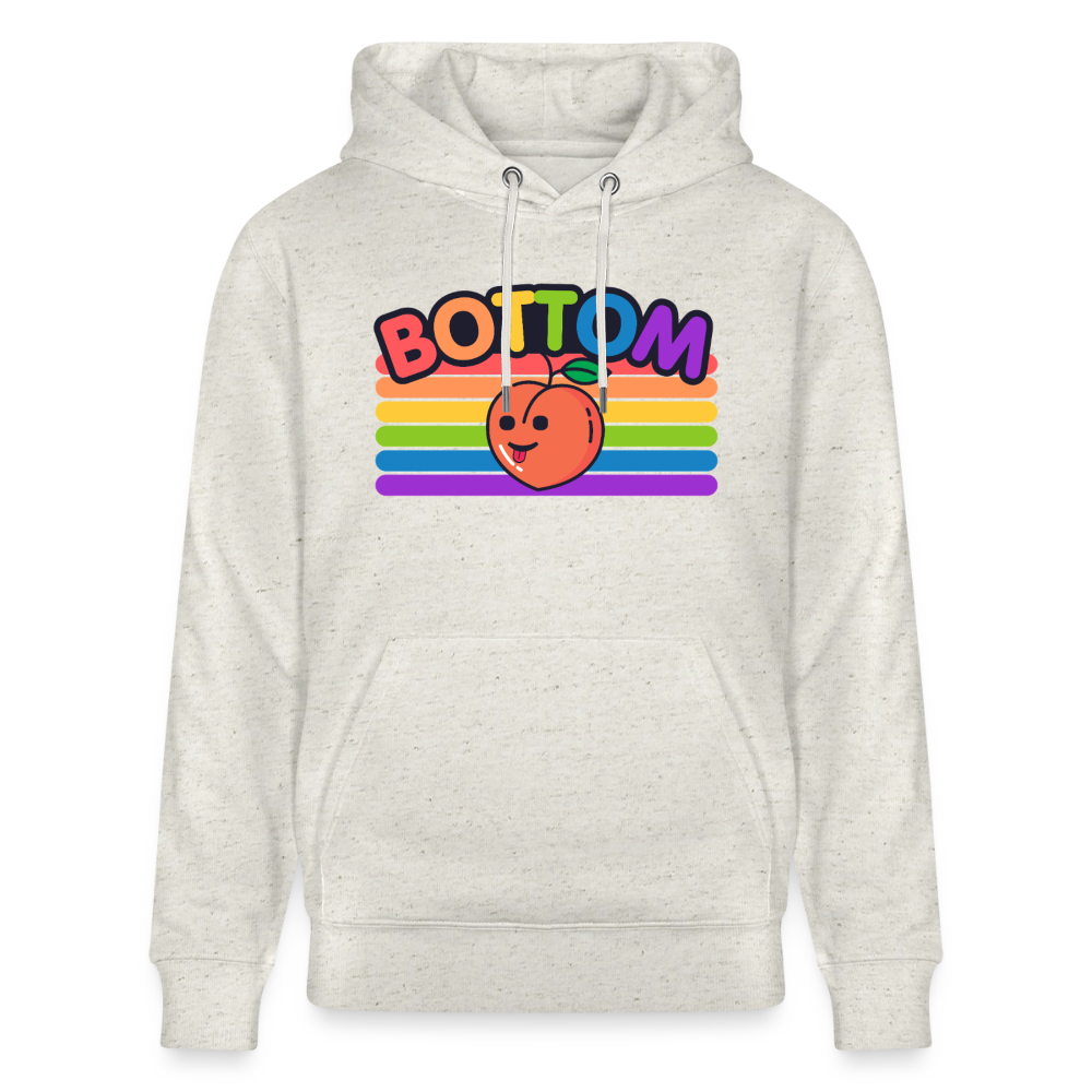 Bottom Gay | Pride Bio-Hoodie Unisex - Beige meliert