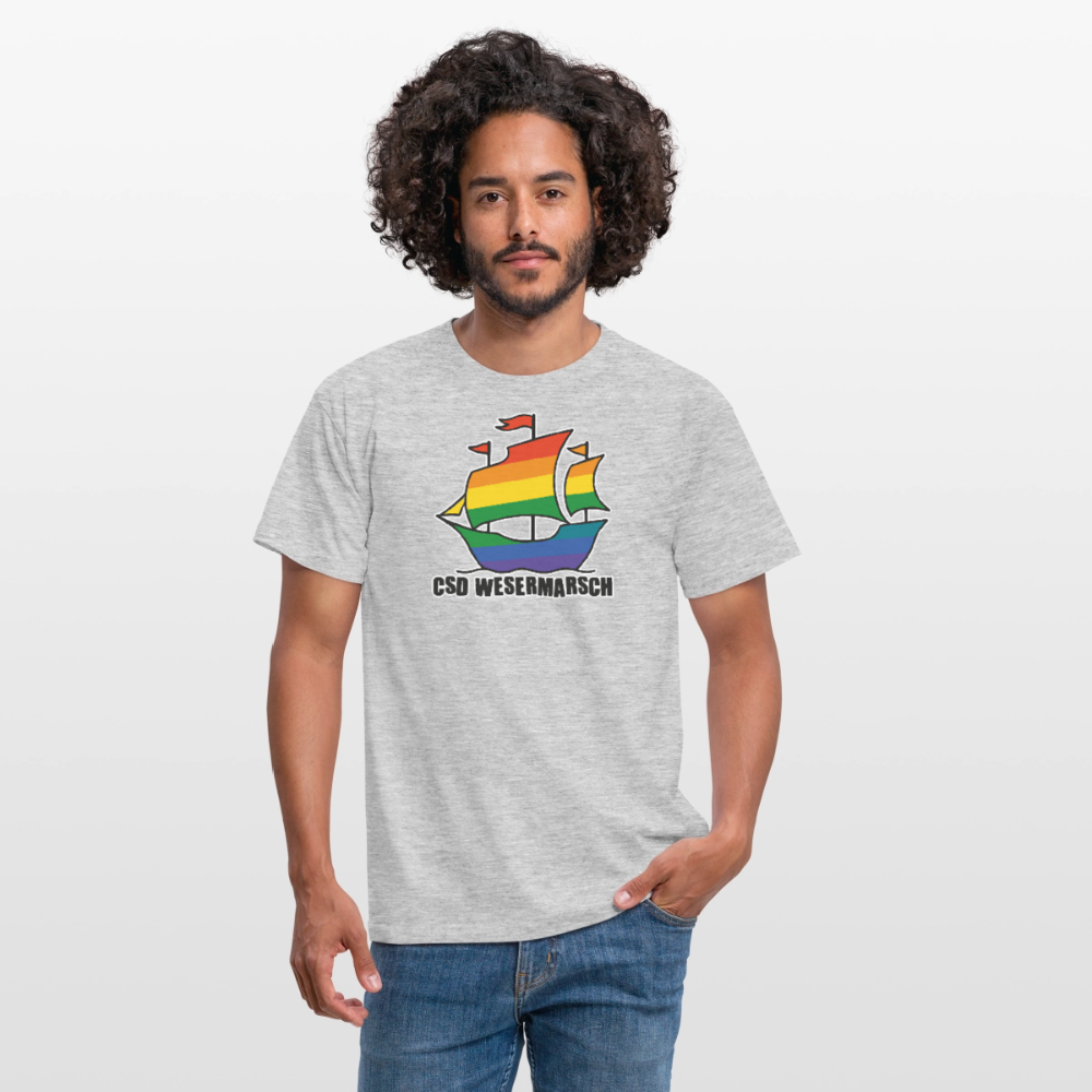 CSD Wesermarsch  T-Shirt - Grau meliert
