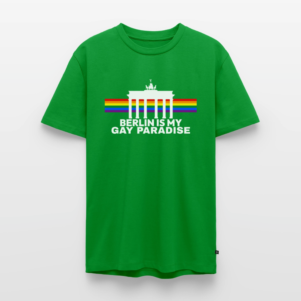 BERLIN IS MY GAY PARADISE Premium Pride T-Shirt - Grün