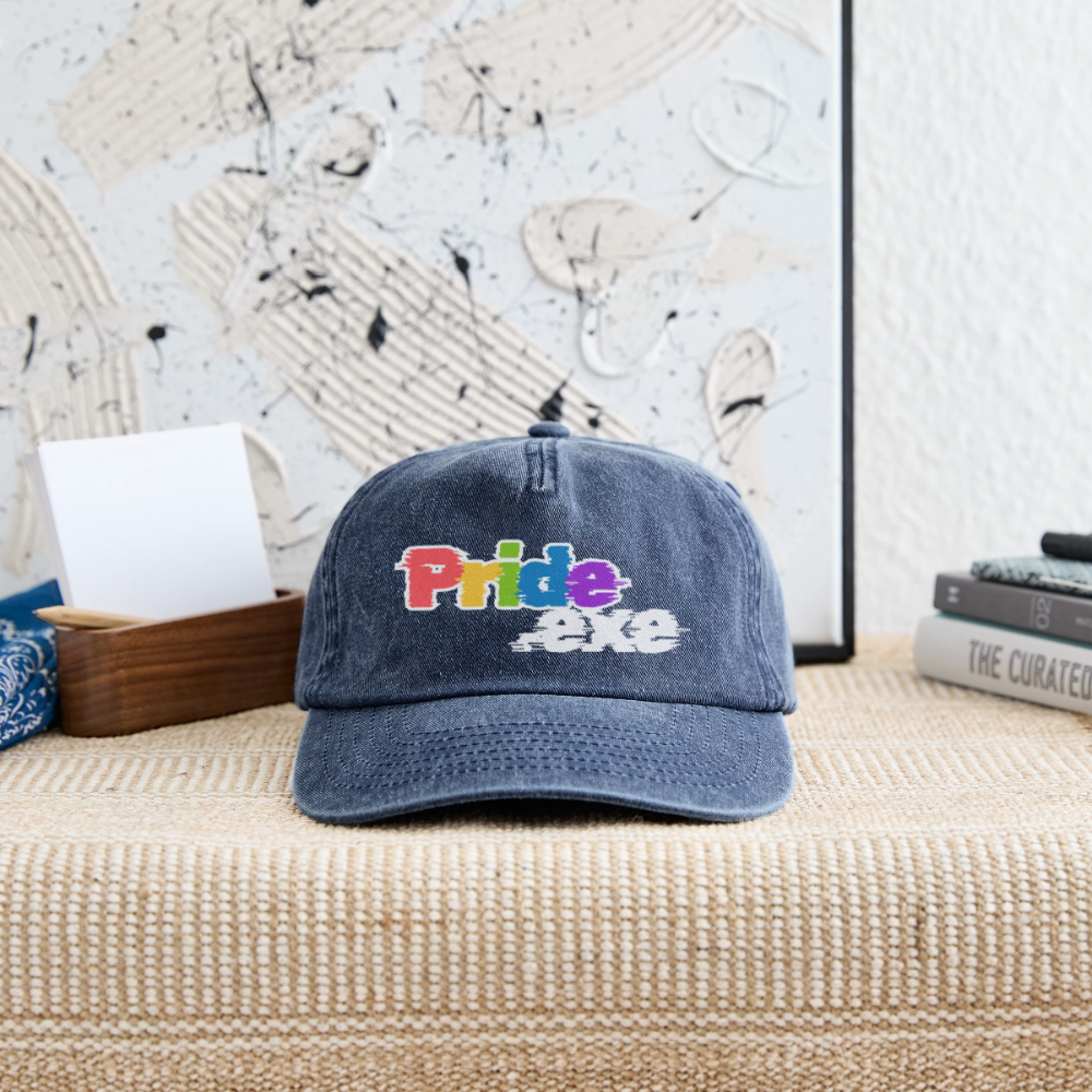 Pride.exe | Pride Vintage Cap - Vintage Denim