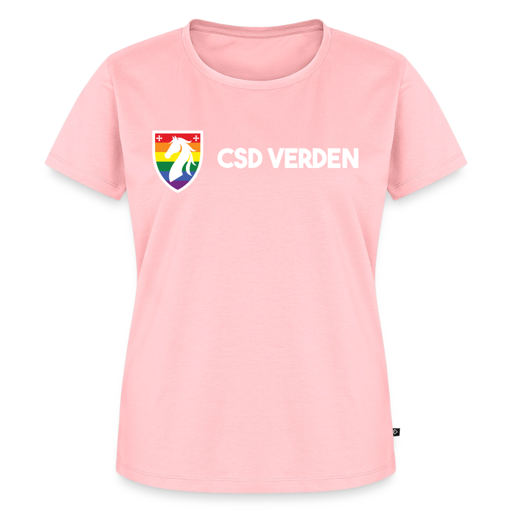 CSD Verden Premium Pride T-Shirt Tailiert Doppelseitig - Rosa