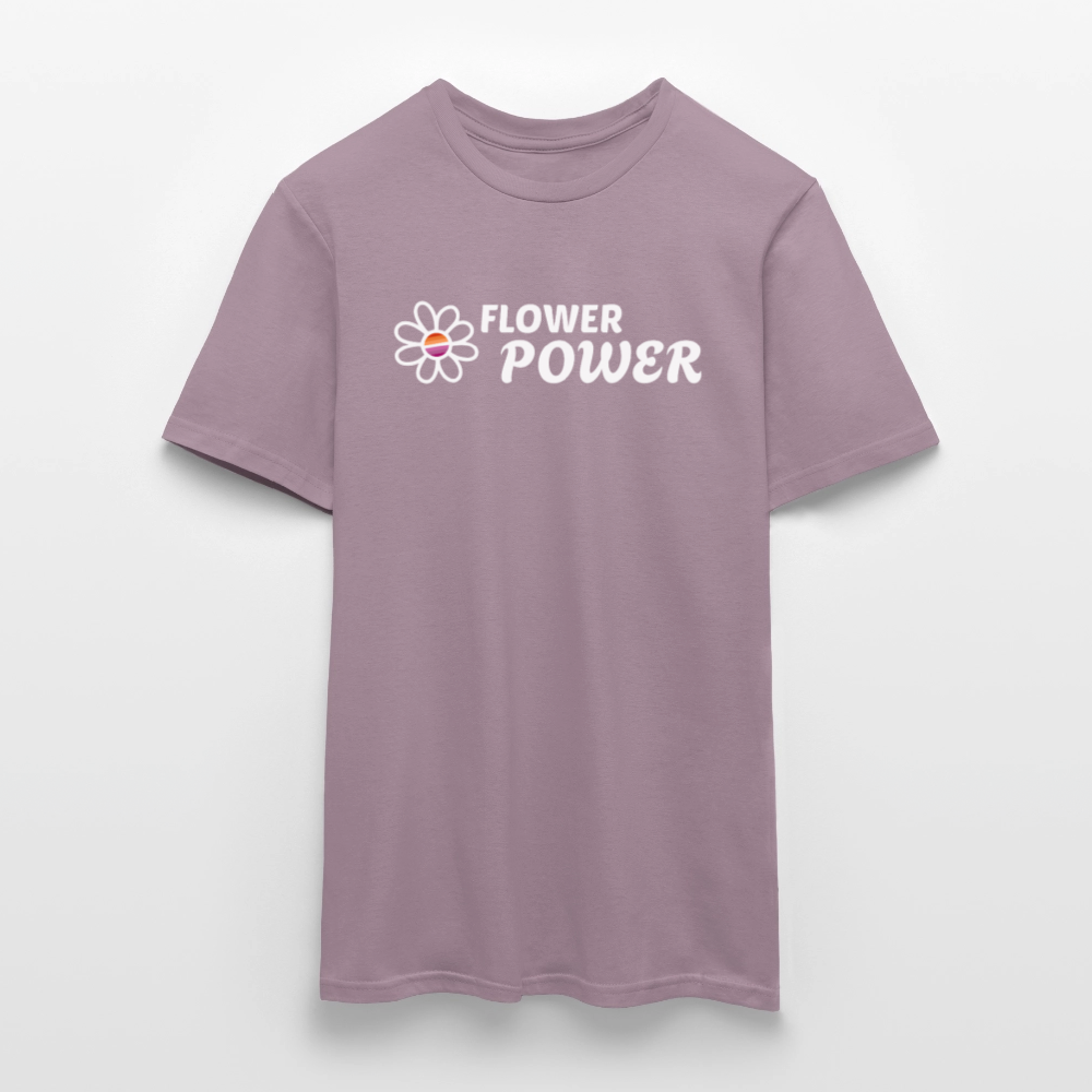 Flower Power! | Lesbian Pride T-Shirt - Lilagrau 
