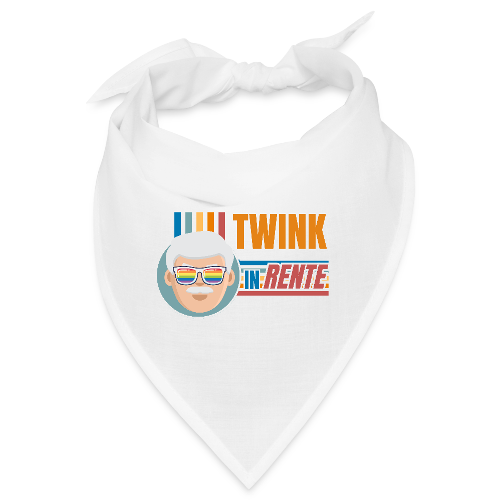Twink in Rente! | Pride Bandana - Weiß