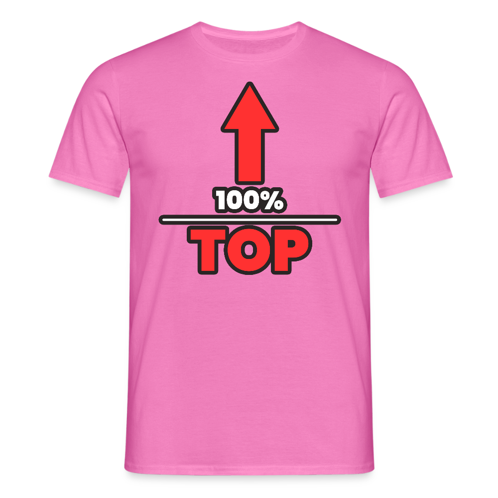 100% TOP [PFEIL] | Kink Fetish Pride T-Shirt - Pink