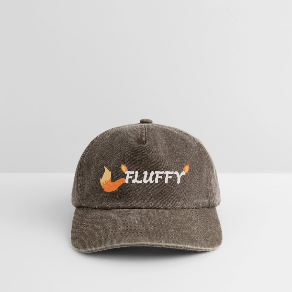 FLUFFY | Furry Pride Vintage Cap - Vintage Braun