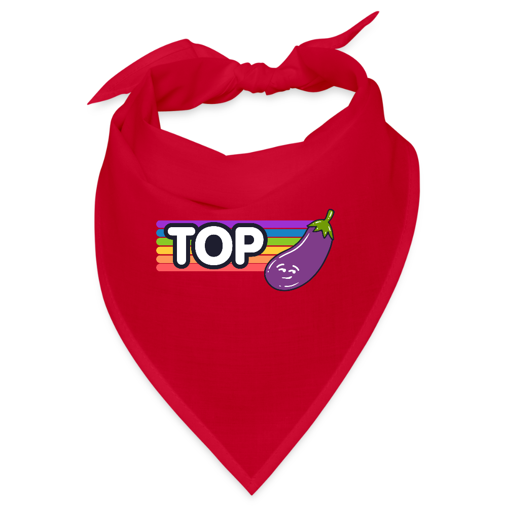 Top Gay | Pride Bandana - Rot