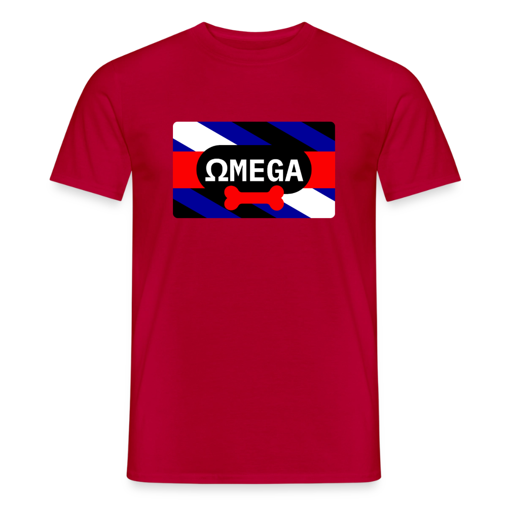 OMEGA Puppy Flag | Puppy Kink Pride T-Shirt - Rot