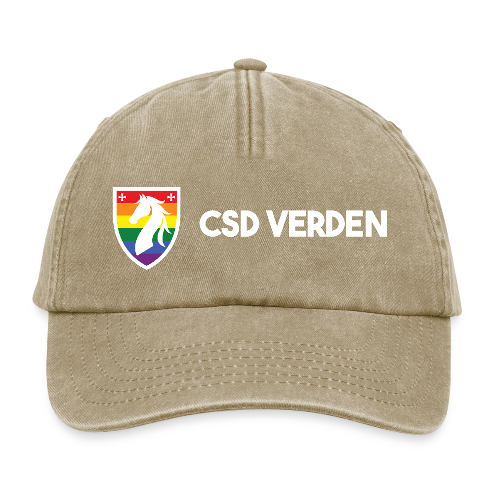 CSD Verden | Pride Vintage Cap - Vintage Beige