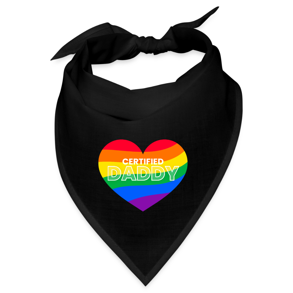 CERTIFIED DADDY | Kink Fetish Pride Bandana - Schwarz