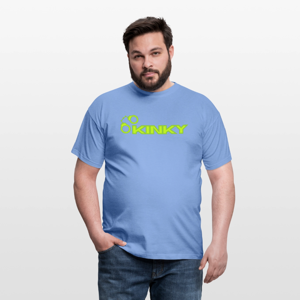 KINKY | Kink Fetish Pride T-Shirt - carolina blue