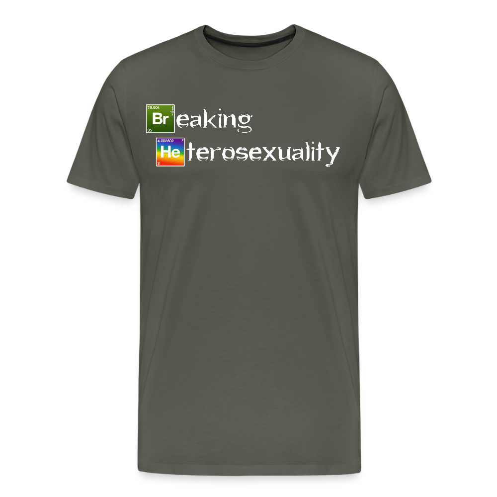 Breaking Heterosexuality Premium T-Shirt - Asphalt
