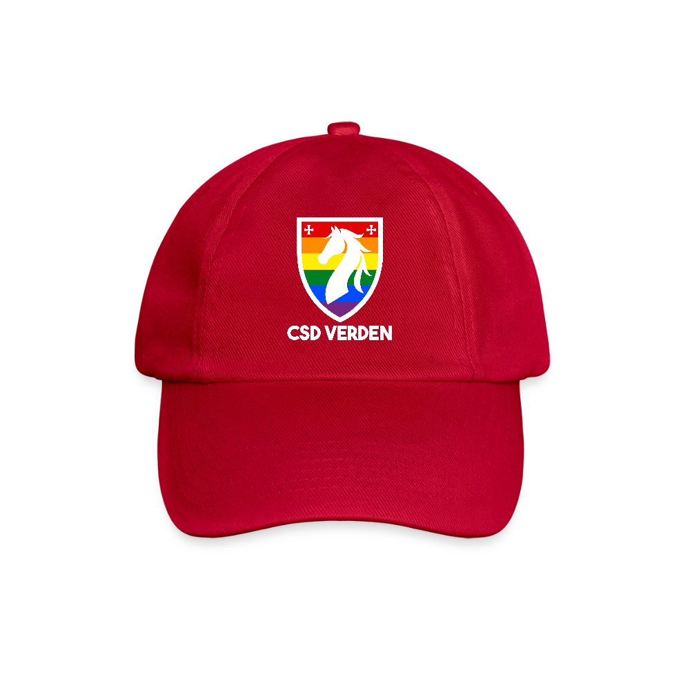 CSD Verden | Pride Baseballkappe - klassisch Rot