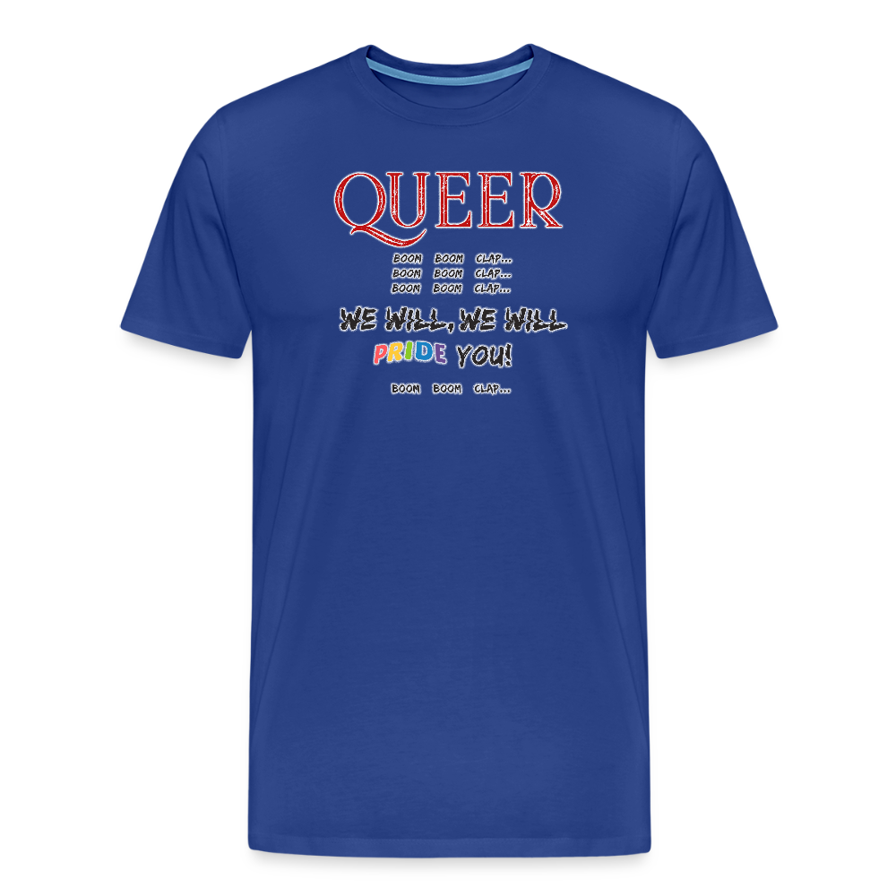 Pride T-Shirt QUEER | Germany Tour 2025 - Königsblau
