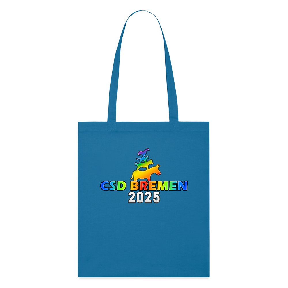 CSD BREMEN 2025 | Pride Bio-Stoffbeutel [SIMPLE] - Königsblau