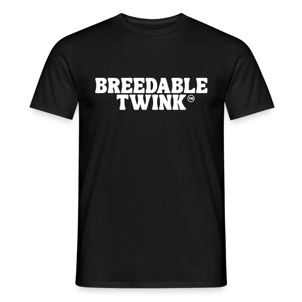 Breedable Twink™ | Kink Fetish Pride T-Shirt - Schwarz