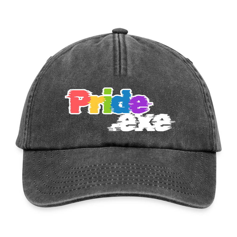 Pride.exe | Pride Vintage Cap - Vintage Schwarz