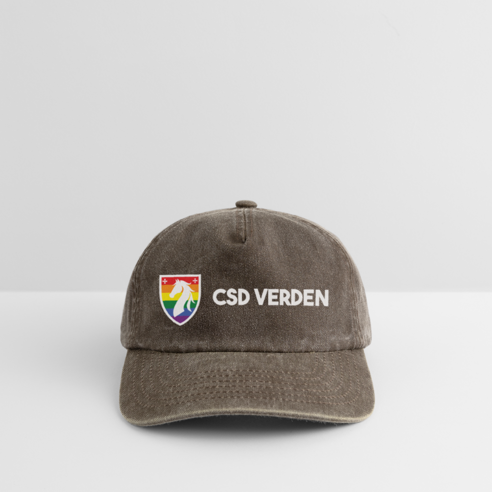 CSD Verden | Pride Vintage Cap - Vintage Braun