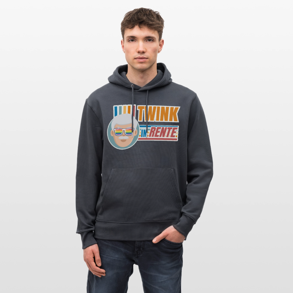 Twink in Rente! | Pride Bio-Hoodie Unisex - Indigoblau