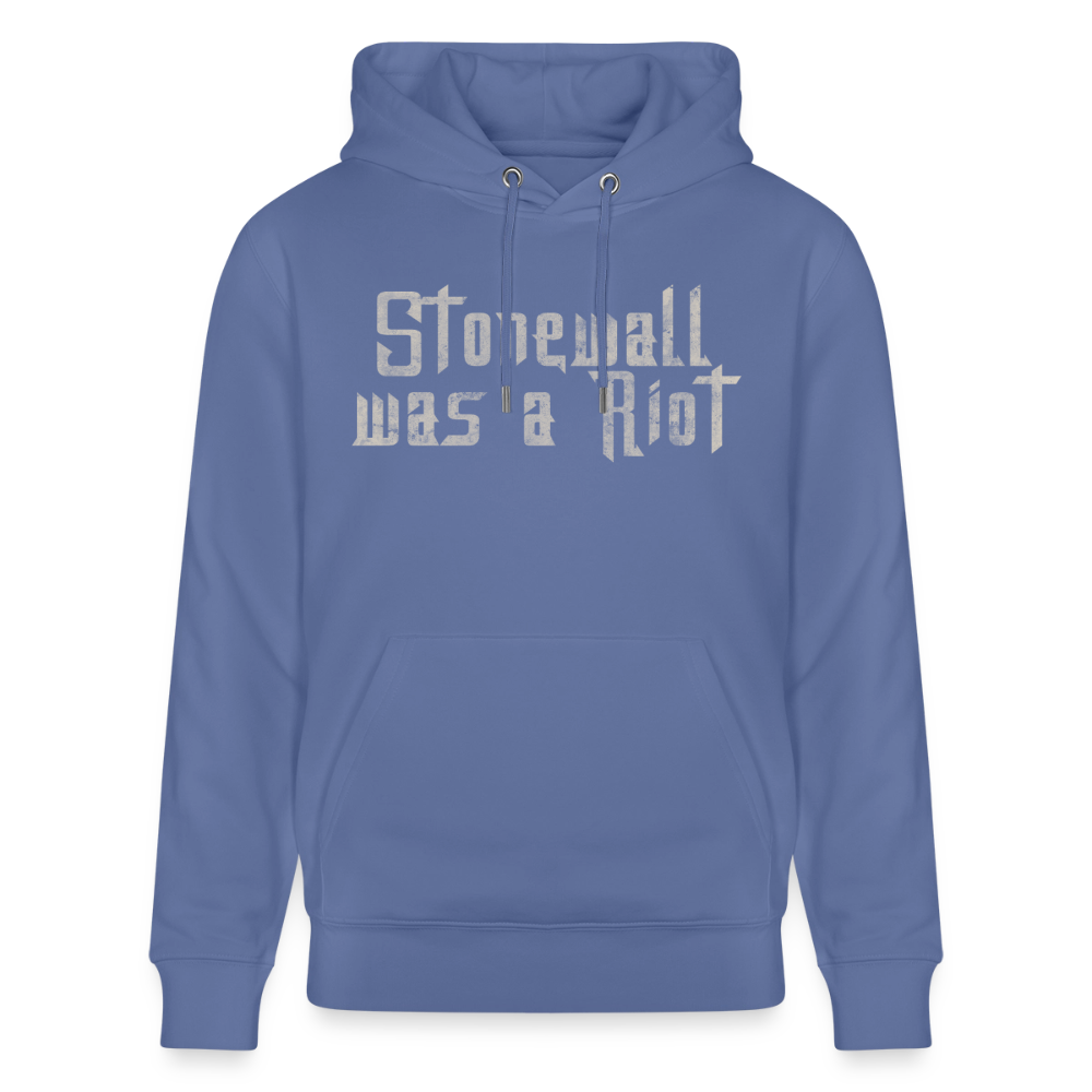 Stonewall was a Riot | Pride Bio-Hoodie Unisex - Blau