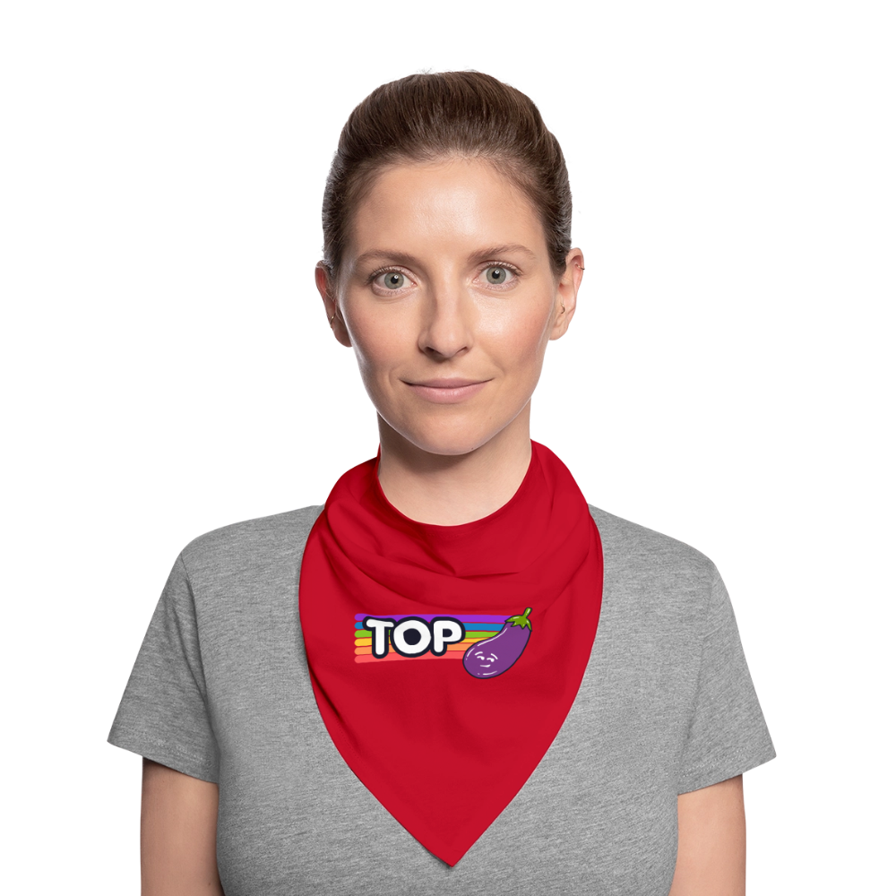 Top Gay | Pride Bandana - Rot