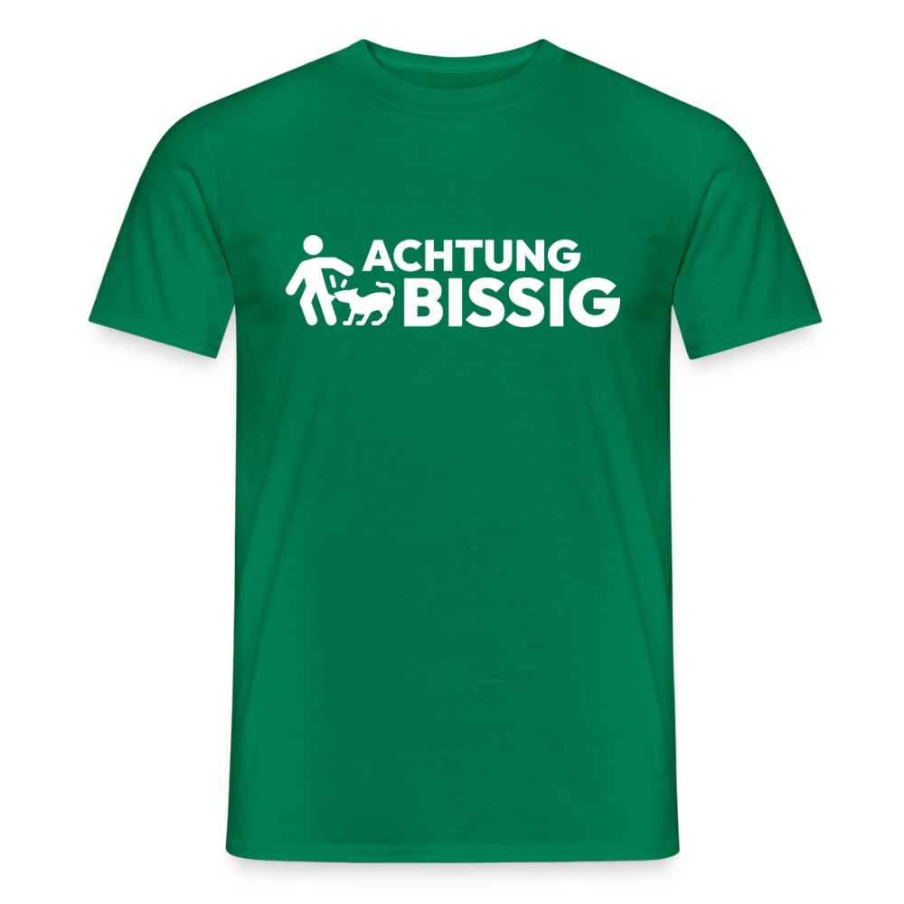 Achtung Bissig T-Shirt | Puppy Play Statement - Kelly Green