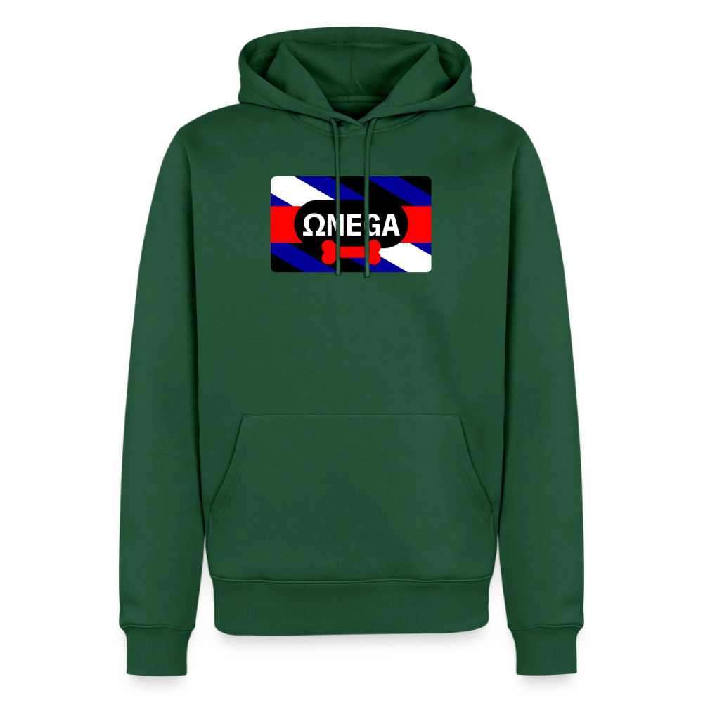 OMEGA Puppy Flag | Puppy Kink Pride Bio-Hoodie Unisex - Flaschengrün