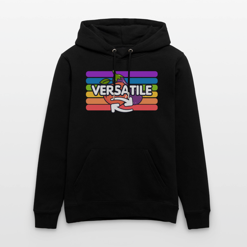 Versatile Gay | Pride Bio-Hoodie Unisex - Schwarz