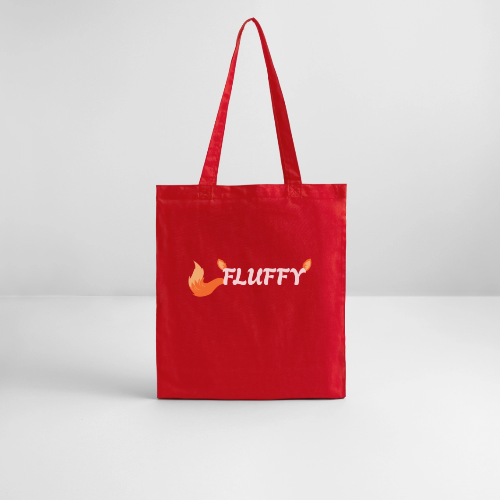 FLUFFY | Furry Pride Bio-Stoffbeutel - Rot