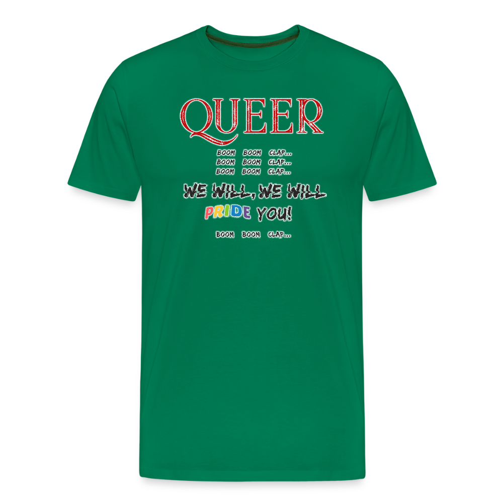 Pride T-Shirt QUEER | Germany Tour 2025 - Kelly Green