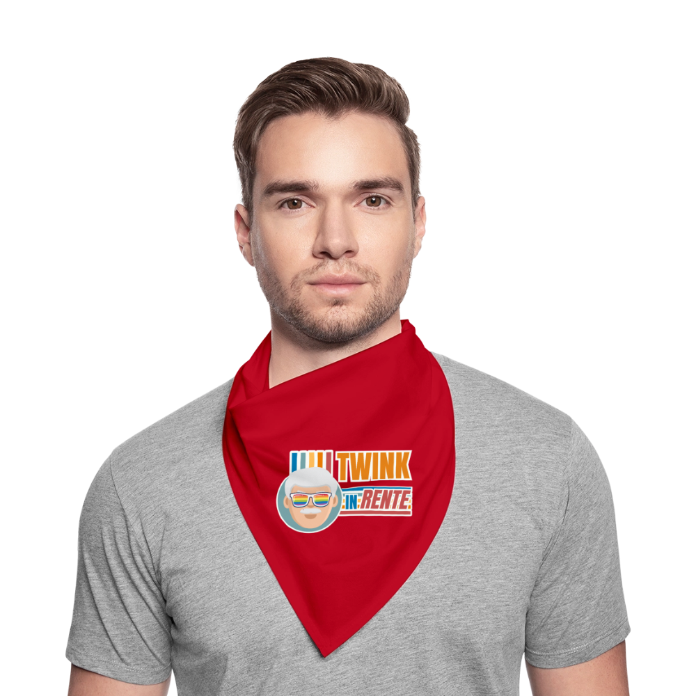 Twink in Rente! | Pride Bandana - Rot