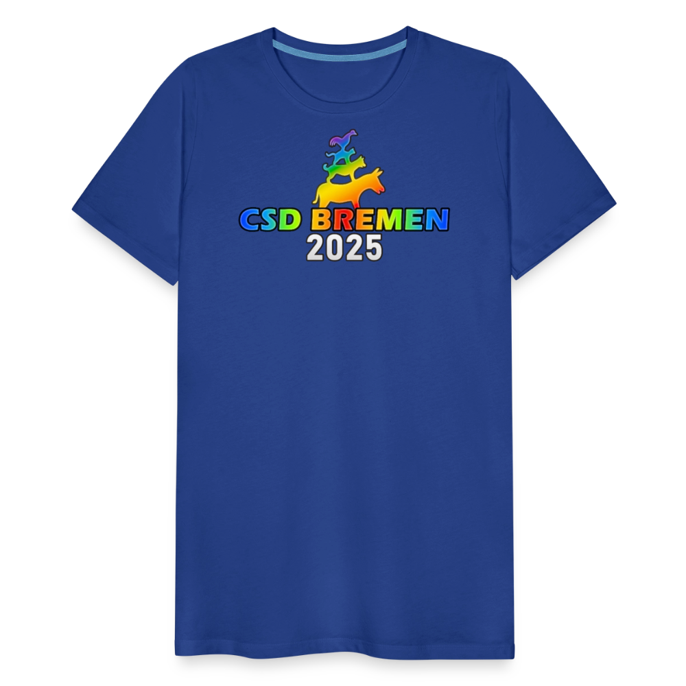 CSD Bremen 2025 Pride Premium T-Shirt - Königsblau