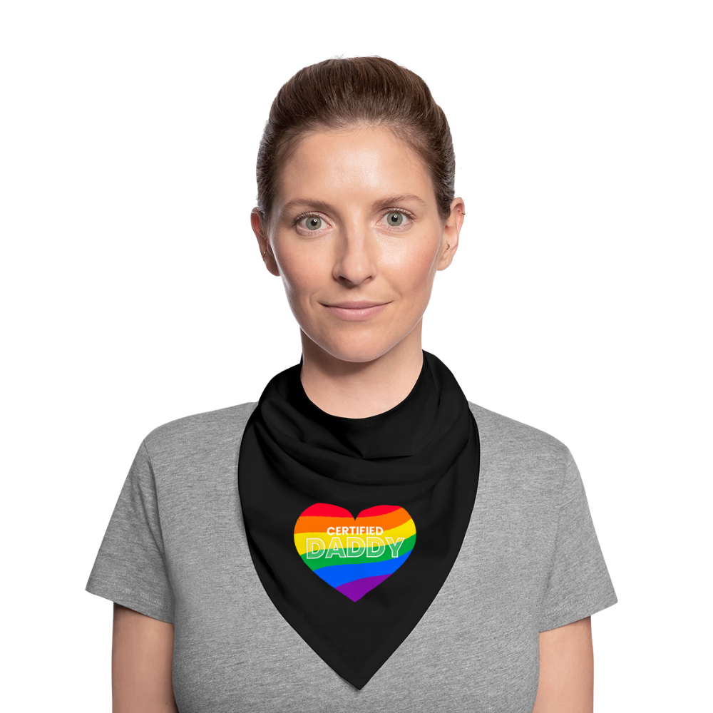 CERTIFIED DADDY | Kink Fetish Pride Bandana - Schwarz