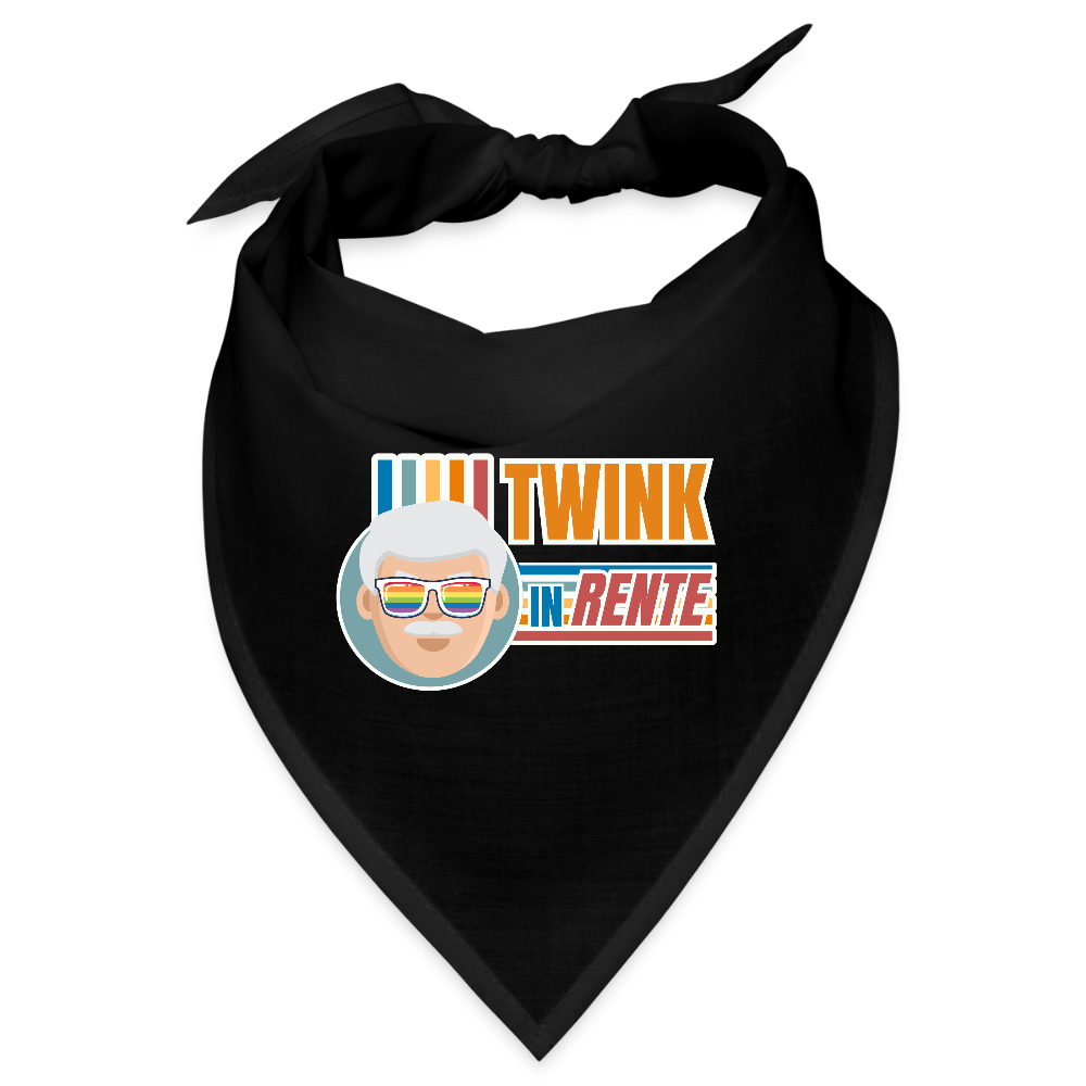 Twink in Rente! | Pride Bandana - Schwarz