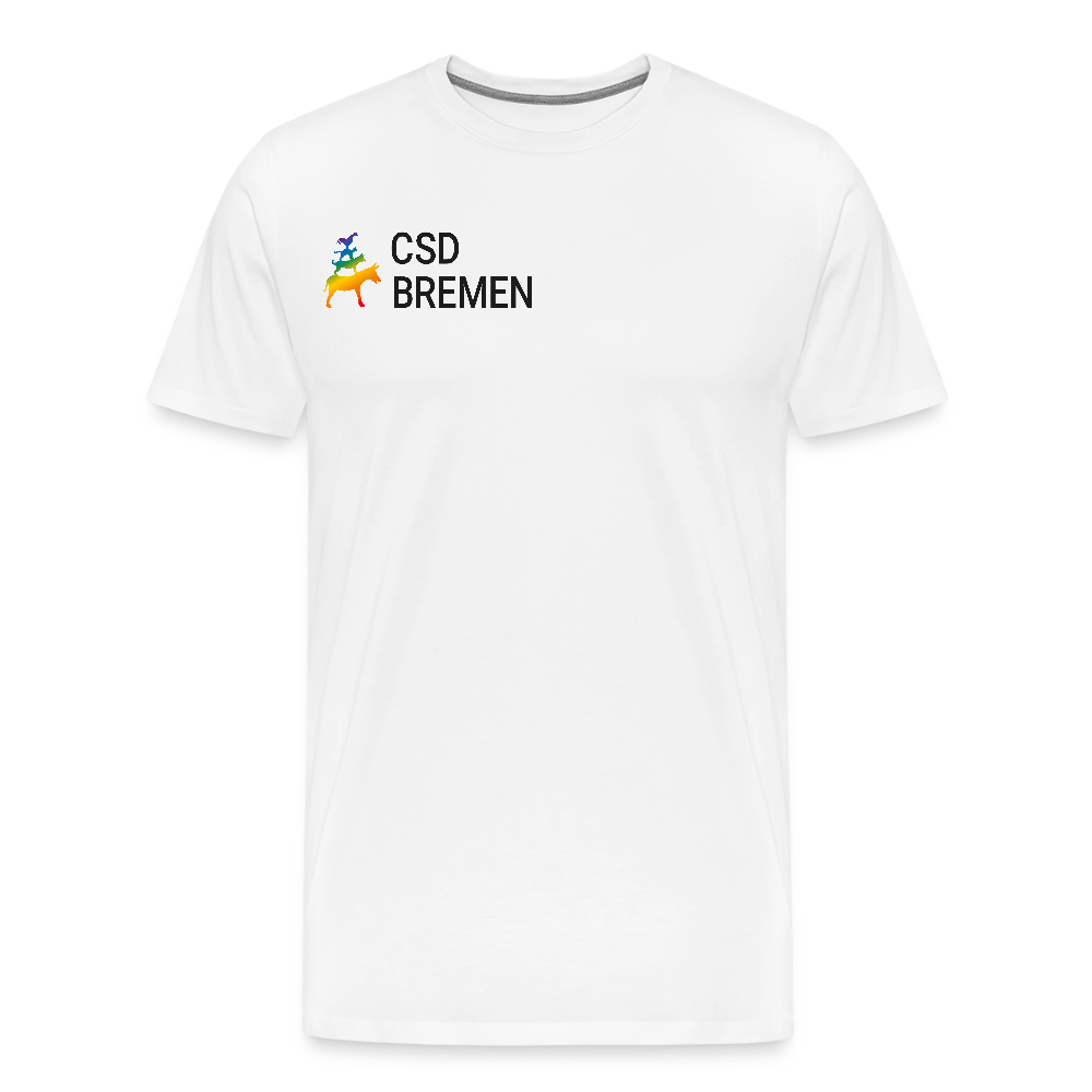 CSD Bremen | Pride Premium T-Shirt - Weiß