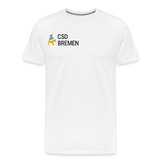 CSD Bremen | Pride Premium T-Shirt - Weiß