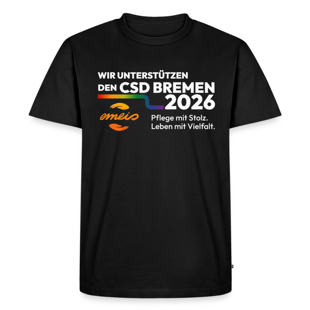 CSD Bremen 2026 Supporter EMAIS Design - Schwarz