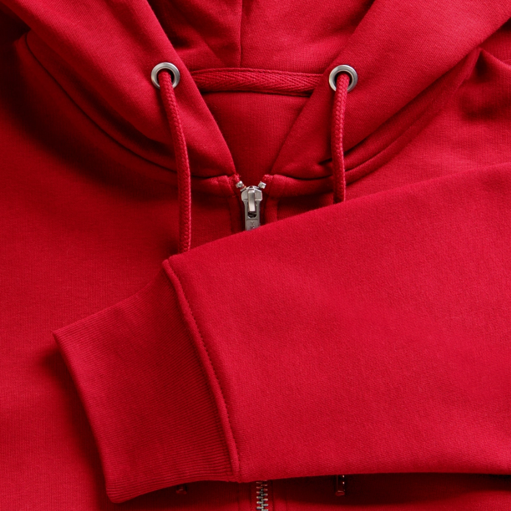 Gay & Proud | Pride Bio-Kapuzenjacke Unisex - Rot